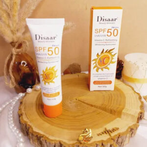 Disaar Sunscreen Cream SPF 50 with Vitamin C 50 gm
