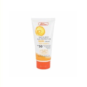 Skin Doctor Sunscreen - SPF 50 Face & Body SPF50 Sun Protection Face Cream with Vitamin E