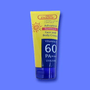 Skin Doctor Advance Sunblock Face and Body Cream SPF 60 with Vitamin E