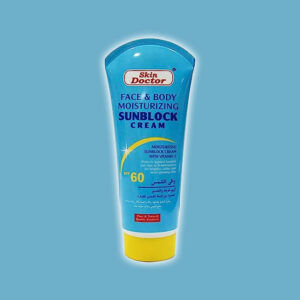 Skin Doctor Face and Body Moisturizing Sunblock Cream, SPF 60