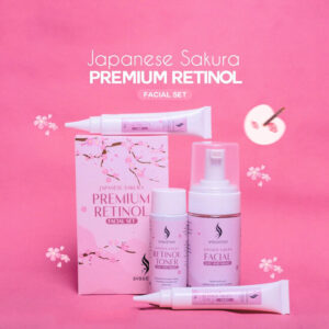 Syduction Japanese Premium Sakura Retinol Facial Set